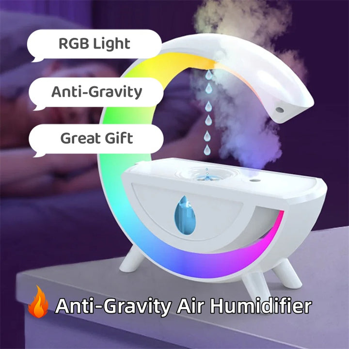 RGB Water Droplet Humidifier & Mist Diffuser