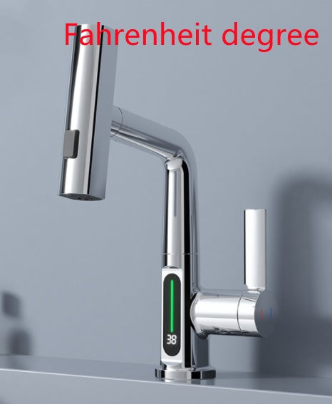 Smart Digital Pull-out Faucet