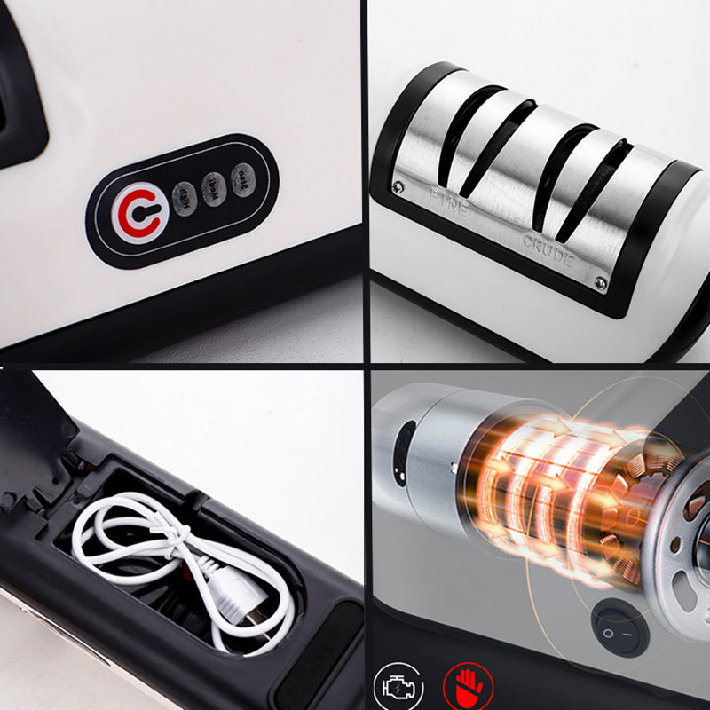 USB Rechargeable Electric Knife Sharpener & Grinder