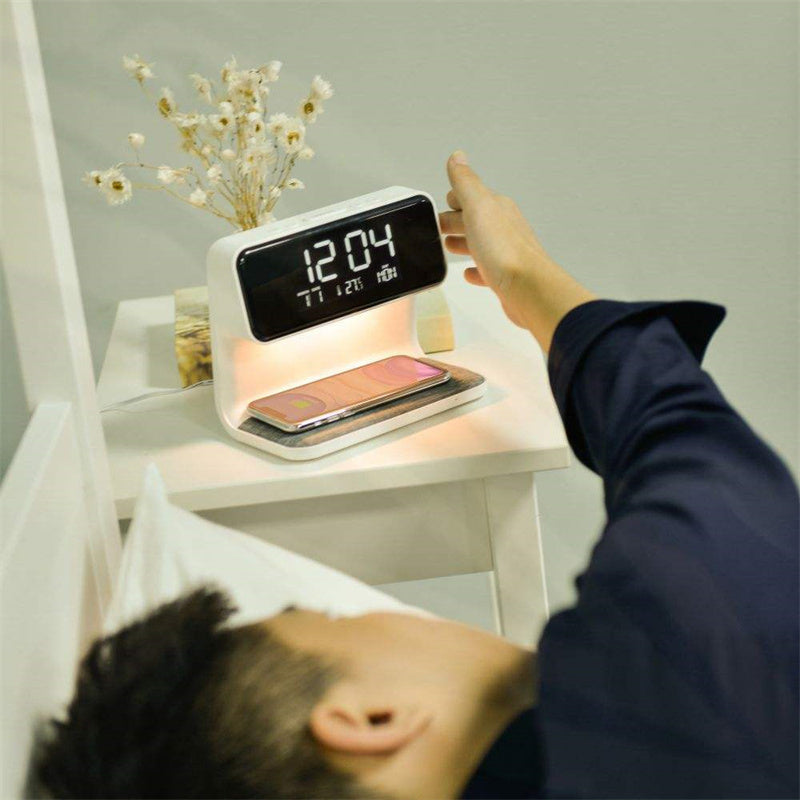 Screen Alarm Clock & Wireless Phone Charger