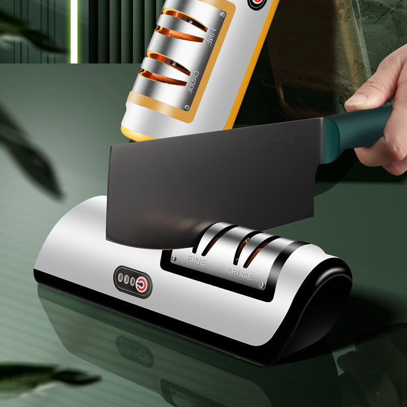 USB Rechargeable Electric Knife Sharpener & Grinder