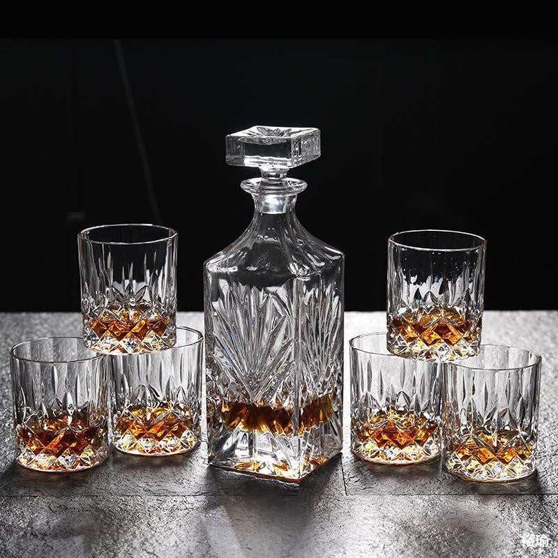 Crystal Glass Whiskey Set