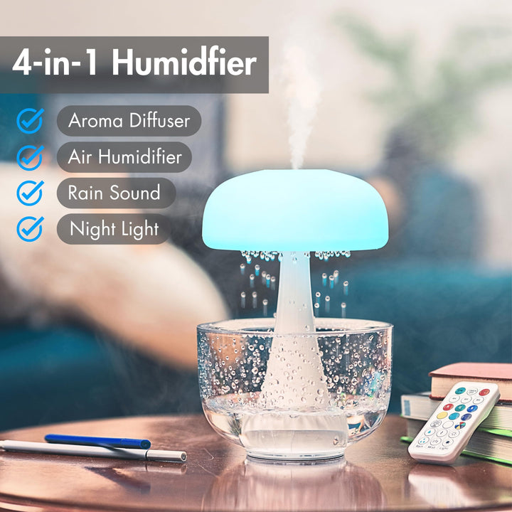 Jellyfish Ultrasonic Humidifier with Aroma & LED Light