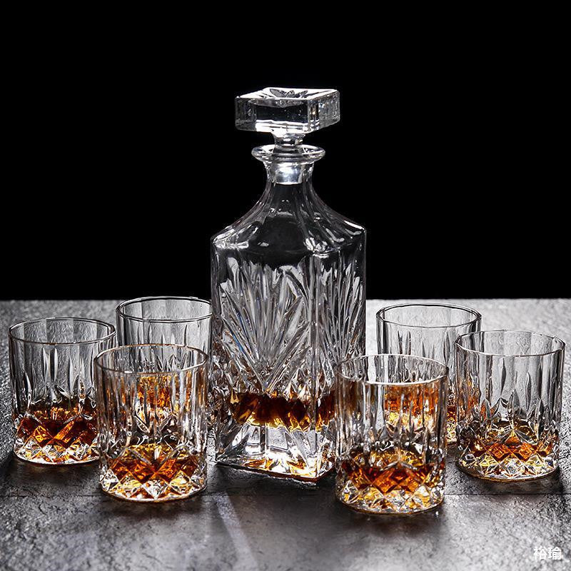 Crystal Glass Whiskey Set