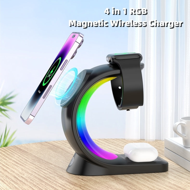 4 in 1 Magnetic charging Station