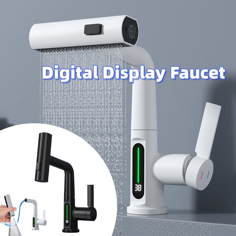 Smart Digital Pull-out Faucet