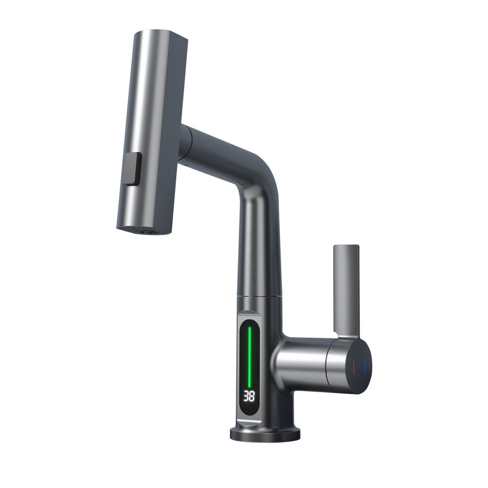 Smart Digital Pull-out Faucet