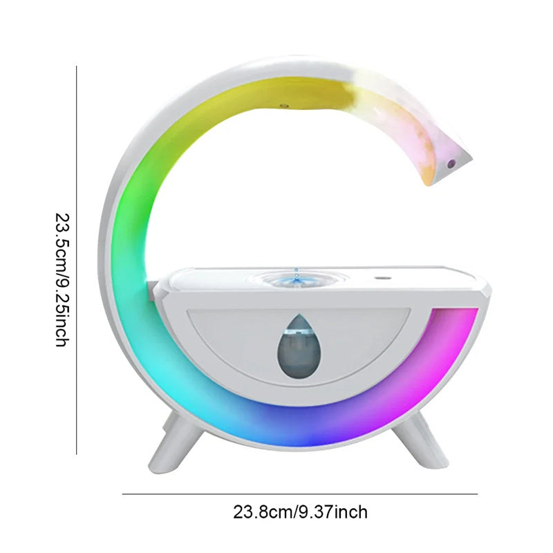 RGB Water Droplet Humidifier & Mist Diffuser